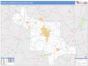 Jackson <br /> Wall Map <br /> Basic Style 2025 Map