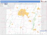 Jonesboro <br /> Wall Map <br /> Basic Style 2025 Map