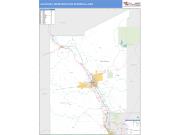 Las Cruces <br /> Wall Map <br /> Basic Style 2025 Map