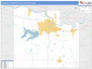 Lawrence <br /> Wall Map <br /> Basic Style 2025 Map