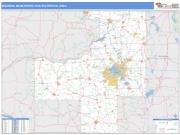 Madison <br /> Wall Map <br /> Basic Style 2025 Map