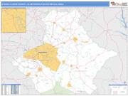 Athens-Clarke County <br /> Wall Map <br /> Basic Style 2025 Map