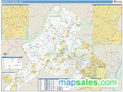 Newark <br /> Wall Map <br /> Basic Style 2025 Map