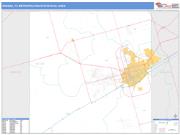 Odessa <br /> Wall Map <br /> Basic Style 2024 Map