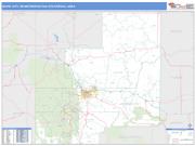 Rapid City <br /> Wall Map <br /> Basic Style 2025 Map