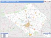Reading <br /> Wall Map <br /> Basic Style 2025 Map