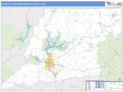 Redding <br /> Wall Map <br /> Basic Style 2025 Map