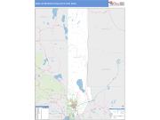 Reno <br /> Wall Map <br /> Basic Style 2025 Map