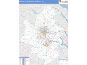 Richmond <br /> Wall Map <br /> Basic Style 2025 Map
