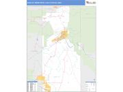 Santa Fe <br /> Wall Map <br /> Basic Style 2025 Map