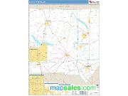 Sharon <br /> Wall Map <br /> Basic Style 2025 Map