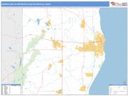Sheboygan <br /> Wall Map <br /> Basic Style 2025 Map