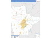 Springfield <br /> Wall Map <br /> Basic Style 2025 Map