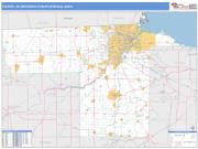 Toledo <br /> Wall Map <br /> Basic Style 2025 Map