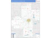 Topeka <br /> Wall Map <br /> Basic Style 2025 Map