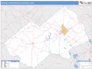 Victoria <br /> Wall Map <br /> Basic Style 2025 Map