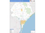 Wilmington <br /> Wall Map <br /> Basic Style 2025 Map