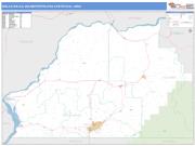 Walla Walla <br /> Wall Map <br /> Basic Style 2025 Map