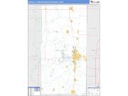 Danville <br /> Wall Map <br /> Basic Style 2025 Map