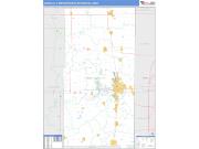 Danville <br /> Wall Map <br /> Basic Style 2024 Map