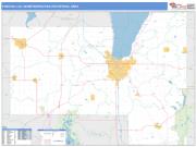 Fond du Lac <br /> Wall Map <br /> Basic Style 2025 Map