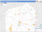Gettysburg <br /> Wall Map <br /> Basic Style 2025 Map