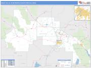 Idaho Falls <br /> Wall Map <br /> Basic Style 2025 Map