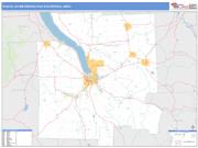 Ithaca <br /> Wall Map <br /> Basic Style 2025 Map