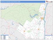 Kingston <br /> Wall Map <br /> Basic Style 2025 Map