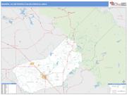 Madera <br /> Wall Map <br /> Basic Style 2025 Map