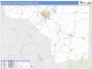 Morgantown <br /> Wall Map <br /> Basic Style 2025 Map