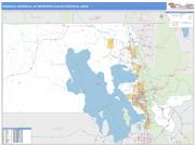 Ogden-Clearfield <br /> Wall Map <br /> Basic Style 2025 Map