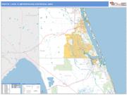 Port St. Lucie <br /> Wall Map <br /> Basic Style 2025 Map