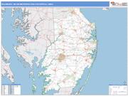 Salisbury <br /> Wall Map <br /> Basic Style 2024 Map