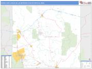 Baltimore-Washington <br /> Wall Map <br /> Basic Style 2025 Map
