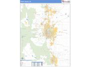 Front Range <br /> Wall Map <br /> Basic Style 2025 Map