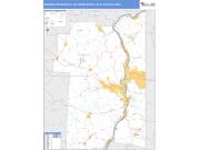 Antelope Valley-High Desert <br /> Wall Map <br /> Basic Style 2025 Map