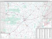 Arkansas <br /> Wall Map <br /> Premium Style 2025 Map