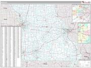 Missouri <br /> Wall Map <br /> Premium Style 2025 Map