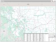 Montana <br /> Wall Map <br /> Premium Style 2025 Map