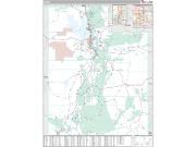 Utah <br /> Wall Map <br /> Premium Style 2025 Map
