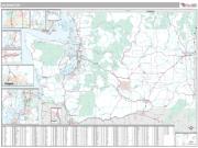 Washington <br /> Wall Map <br /> Premium Style 2025 Map