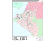 Anchorage <br /> Wall Map <br /> Premium Style 2025 Map