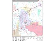 Fort Smith <br /> Wall Map <br /> Premium Style 2025 Map