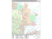 Scottsdale <br /> Wall Map <br /> Premium Style 2025 Map
