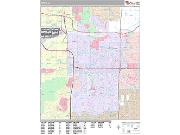 Tempe <br /> Wall Map <br /> Premium Style 2025 Map