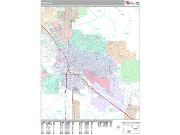 Tucson <br /> Wall Map <br /> Premium Style 2025 Map