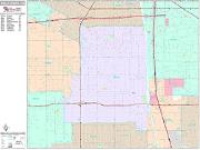 Bellflower <br /> Wall Map <br /> Premium Style 2025 Map