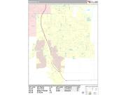 Brentwood <br /> Wall Map <br /> Premium Style 2025 Map