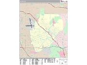Burbank <br /> Wall Map <br /> Premium Style 2025 Map